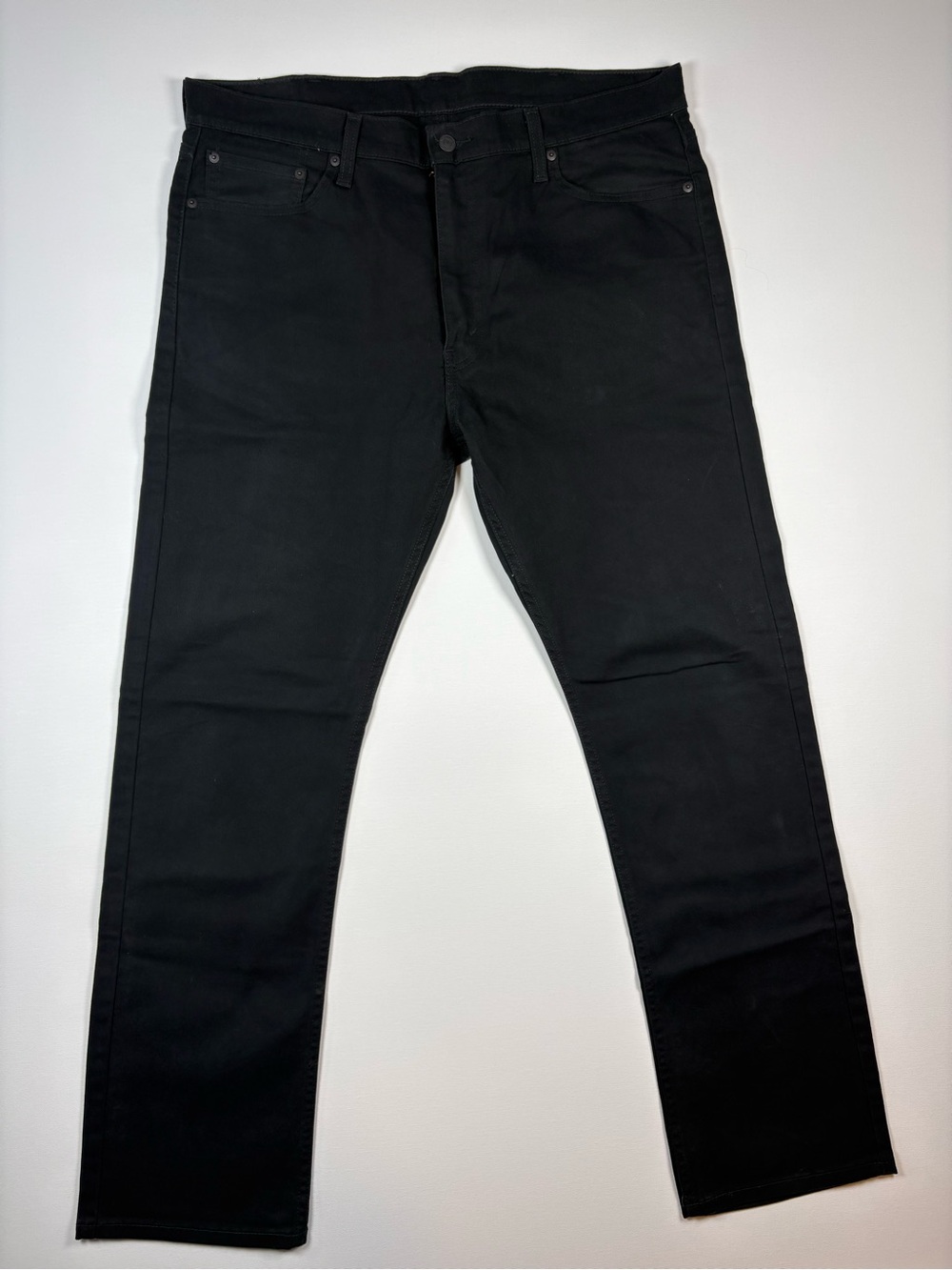 Levi's Slim Straight Black Jeans for Men